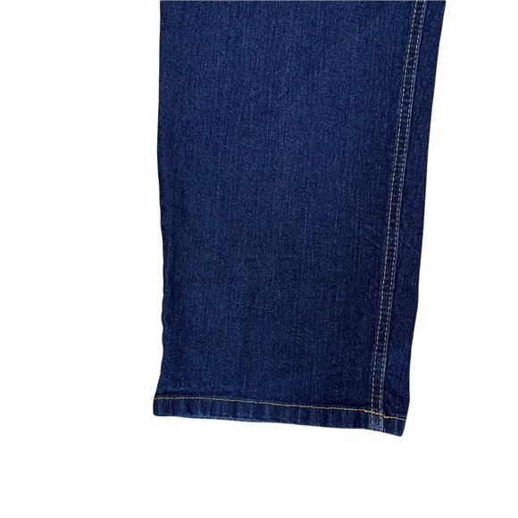 Ashley Stewart Bootcut Blue Jeans Sz 24 Petite Stretch - Picture 7 of 11